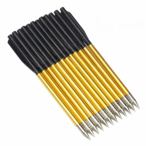 6.3" Aluminium Arrows Crossbow Bolts Hunting Tips for 50-80lb Pistol Crossbows - Picture 8 of 14