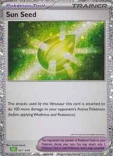 1X NM Sun Seed - 027/034 - CLV - Pokemon Trading Card Game Classic