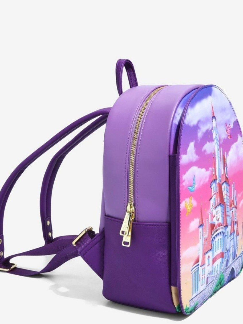 Loungefly Disney Beauty and the Beast Castle Portrait Mini  display picture 2