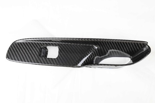 For Corvette C8 Coupe 20+ Real Carbon Fiber Window Lift Switch Panel Cover Trim - Picture 21 of 23