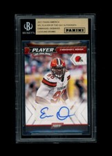 2017 Panini SP NFL PLAYER OF THE DAY SP EMMANUEL OGBAH AUTO! CLEVELAND BROWNS