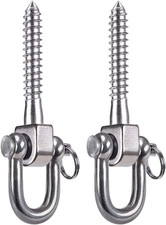 Swing Hangers 180° Swing Screw Set Brackets, SUS304 Stainless Steel 800 KG Capac