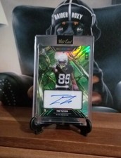 Tre Tucker RC Auto 1/6 Green Wild Card Las Vegas Raiders Oakland Bearcats 1/1