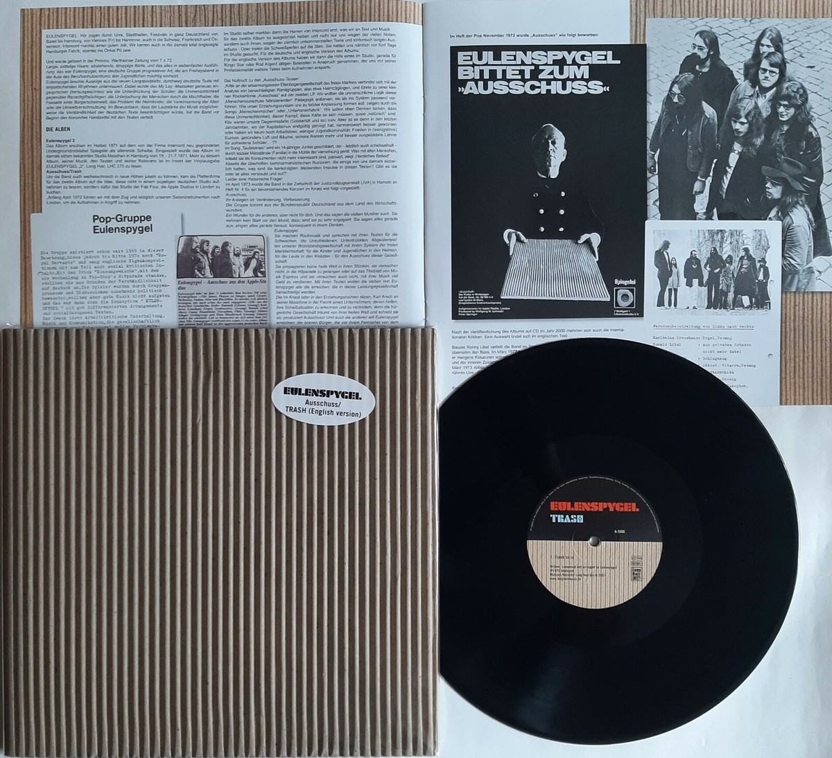 独LP Eulenspygel Trash LHC277 Long Hair 未開封 /00260 Lp Eulenspygel Trash (Re) Long Hair Music Lhc277 - Still