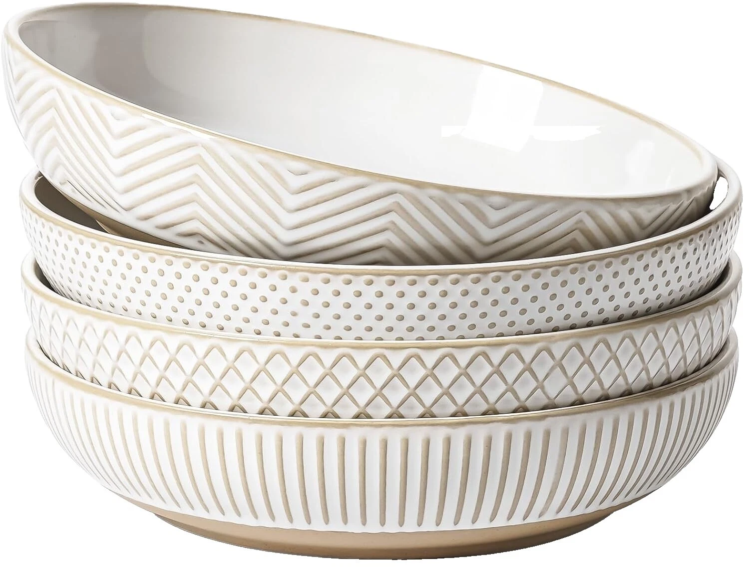 White Ceramic Bowls Salad
