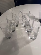 6ER-SET WHISKYGLÄSER AUS KRISTALL MIT EISSTOPPER VON ANGELO MANGIAROTTI