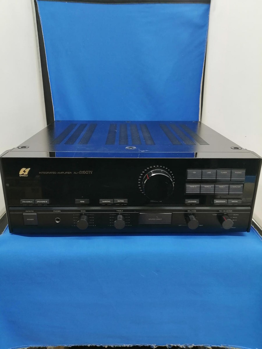 SANSUI AU-α607i Sansui AU-α607i (AU-A607I) Integrated Amplifier Vintage Working | eBay