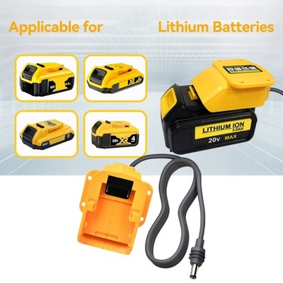Battery Adapter Charging Solution Portable Power Base for Various Devices 1M