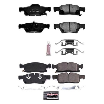 For Jeep Grand Cherokee 17-21 Brake Pad Set Z23 Evolution Sport Performance
