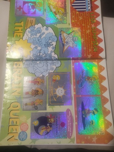 Panini The Simpsons Springfield Collection sticker Album Complete All Stickers - Picture 5 of 23
