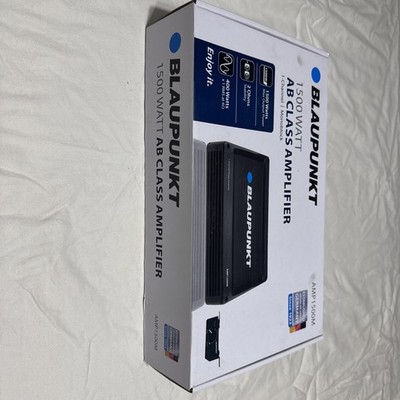 Blaupunkt AMP1501 Car Audio 1-channel Mono Block Amp Amplifier 1500w Max Peak