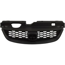 Grille For 2004-2005 Honda Civic Black Plastic