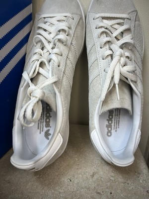 adidas Campus 80s Originals White Suede Sneaker M20928 Men's Athletic Shoes  | eBay