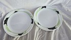 Vintage SET OF TWO  Corelle Dinnerware BLACK ORCHID 10.25" Dinner Plate — photo 2