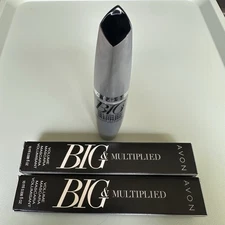 (2x) Avon Big & Multiplied Volume Mascara Black Noir .338 fl oz New in Box