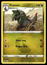 Pokemon Fraxure SWSH09: Brilliant Stars - 111/172 LP