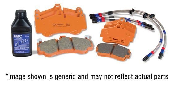 EBC PLK1125R BRAKE PAD SET DISC BRAKE Front,Rear