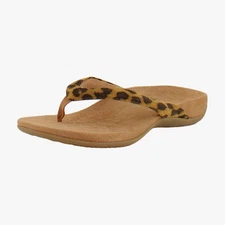 Vionic Dillon Womens Sandals Tan Leopard