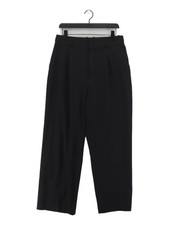 Uniqlo Women's Suit Trousers L Black Polyester