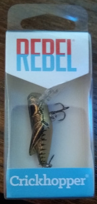 REBEL CRICKHOPPER - F7395 - BROWN CRICKET - 1 1/2'' - 3/32 OZ