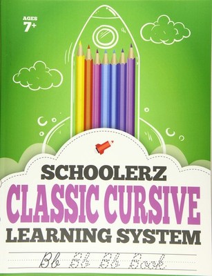 Schoolerz  Classic Cursive Learning System: Traditional Zaner Bloser Style Cursi