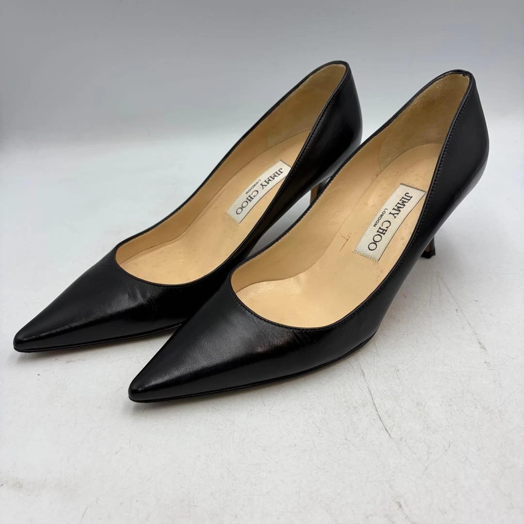 JIMMY CHOO ブラック スター カットアウト ハイヒール　サイズ35 JIMMY CHOO ブラック スター カットアウト ハイヒール サイズ35 Jimmy