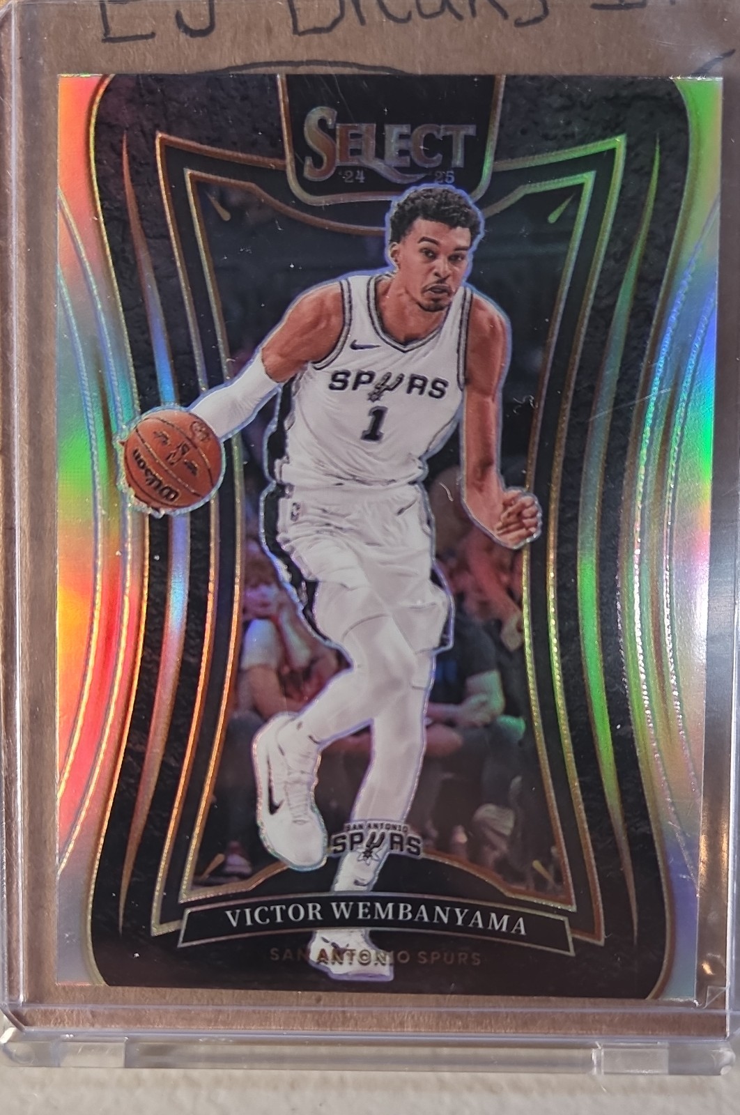 2024-25 Panini Select - Mezzanine Victor Wembanyama #309 Silver Prizm