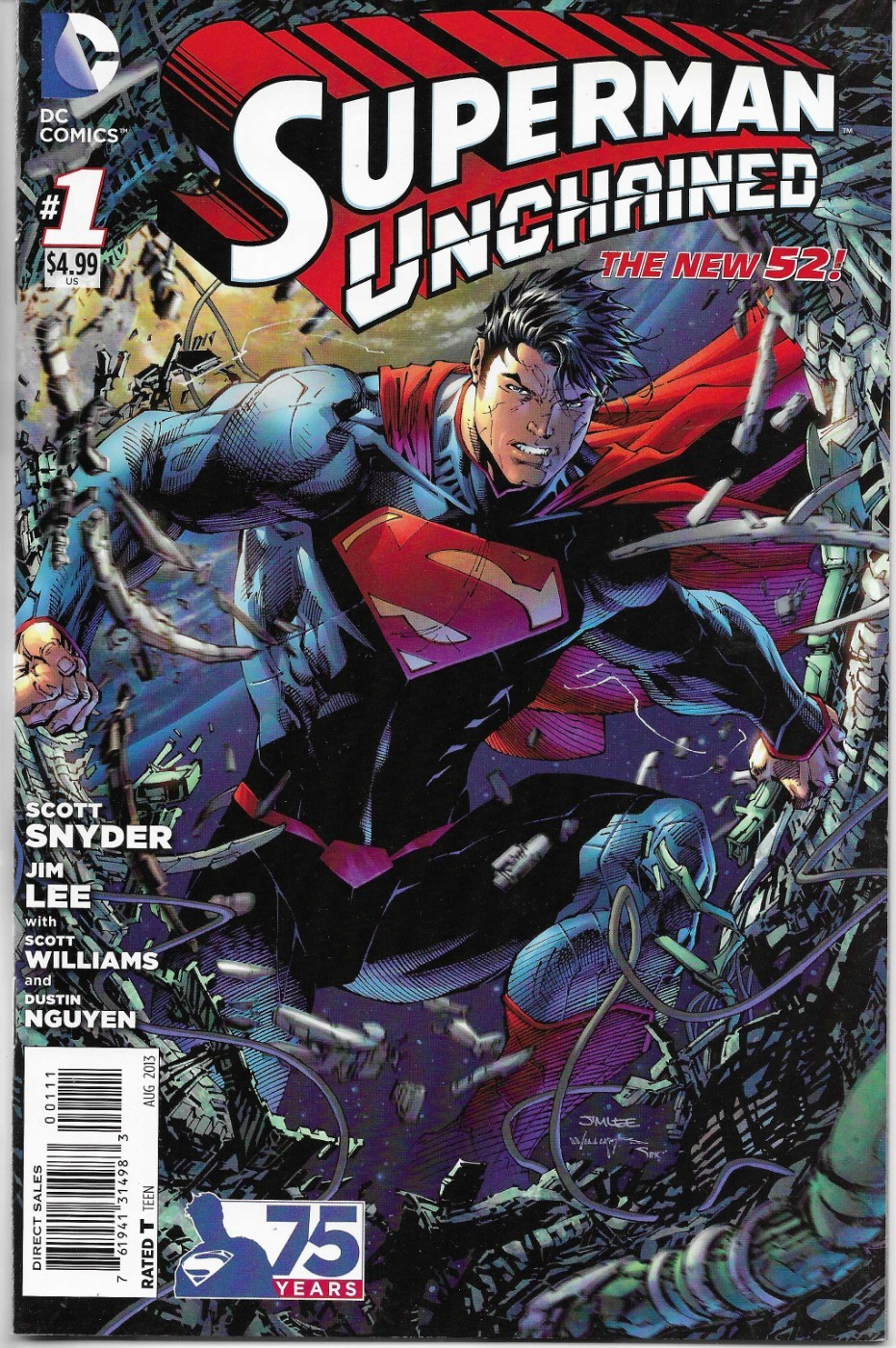 SUPERMAN UNCHAINED #1 - Back Issue (S)