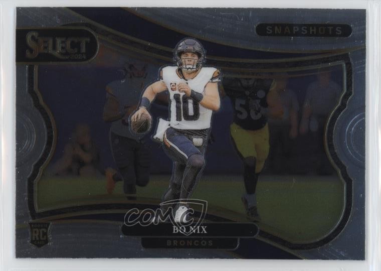 2024 Panini Select Snapshots Bo Nix #17 1i2g