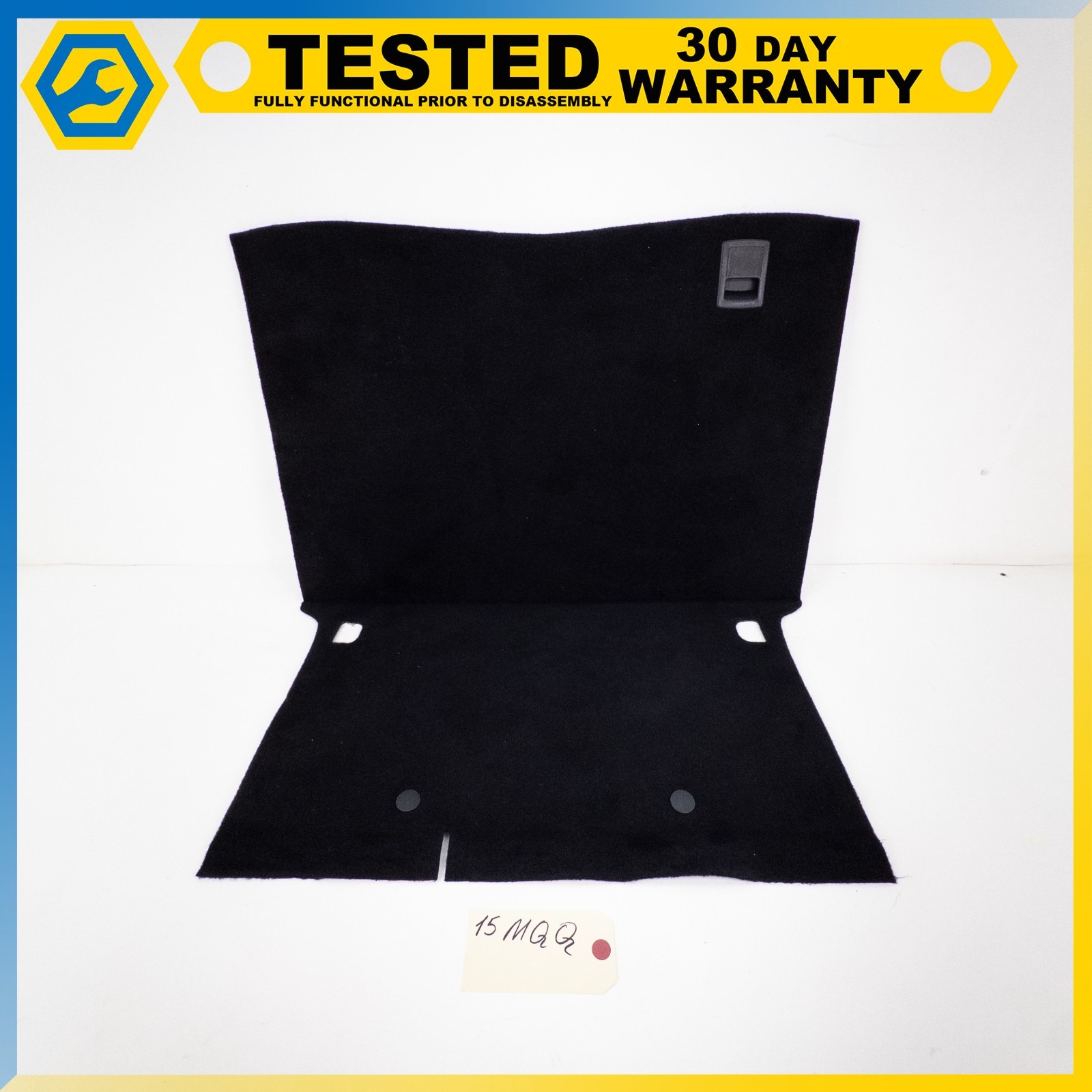 Maserati Quattroporte 2014-2017 Rear Floor mat Black