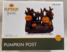 PUMPKIN POST FG Square PUMPKIN HOLLOW 2025 NEW #280-9302