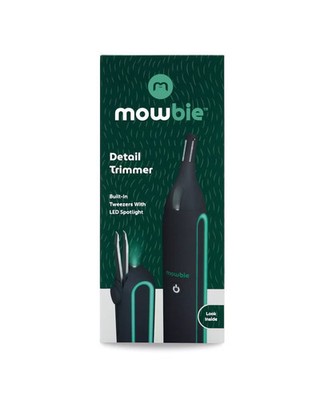 Mowbie Men's Detail Trimmer: Battery-Powered For Ear Nose Eyebrows