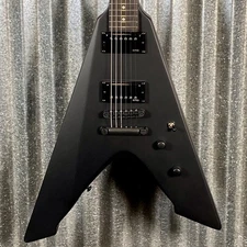 ESP LTD Vulture James Hetfield Black Satin EMG Guitar & Case #1064 Used