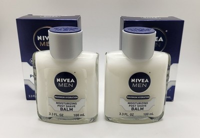 Nivea Men *2 PACK* Maximum Hydration MOISTURIZING Post Shave Balm 3.3 oz each