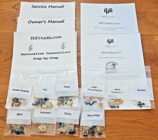 NAKAMICHI 630 restauro ricostruzione aggiornamento kit riparazione condensatore