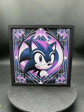 Sonic The Hedgehog 3d Printed Art Deco Picture