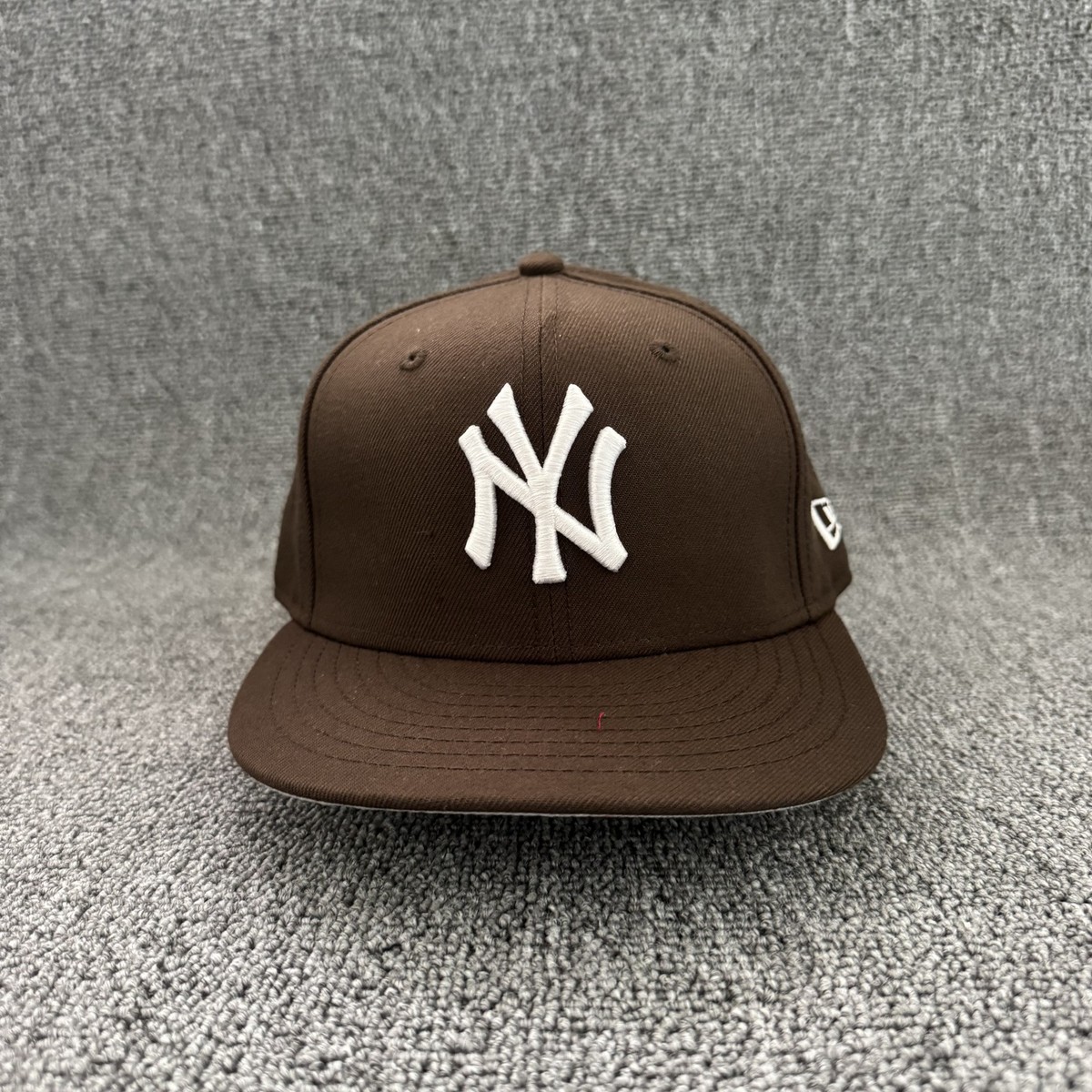 New Era New York Yankees MLB Brown White Fitted Cap