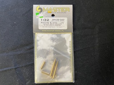Master Reality In Miniature 1:32 Spitfire  E Wing Hispano Cannons AM-32-020
