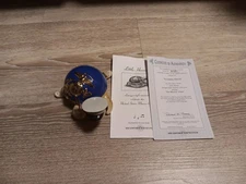 Ardleigh Elliott Charming Officer Turtle Music Box with Certificate