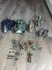 Vintage 3.75" GI Joe Action Figures Lot  ARAH With Vehicles And Weapons READ!!