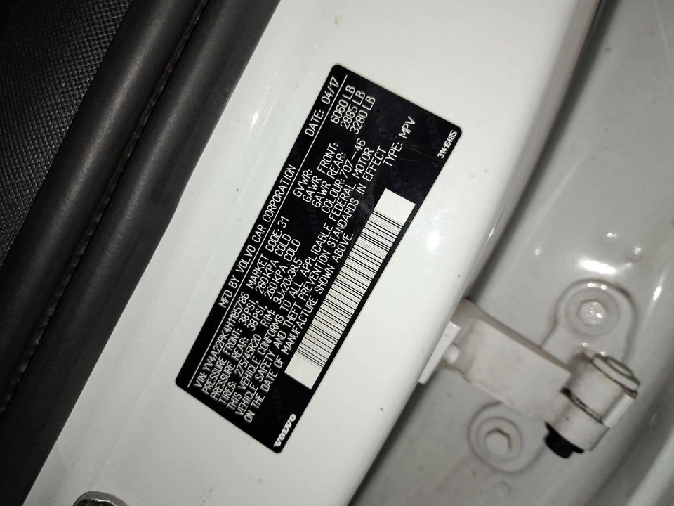 Alternador 2017 Xc90 Sku#4185667 Foto 4 de 4