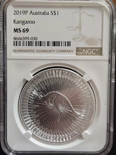 2019 p Australia Ngc ms69 kangaroo