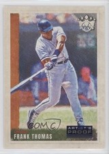 2022 Panini Diamond Kings Artist Proof Blue Frank Thomas #69 HOF 0e2x