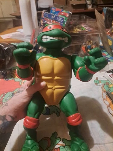 Vintage Teenage Mutant Ninja Turtles Raph! 1989 Giant Action Figure