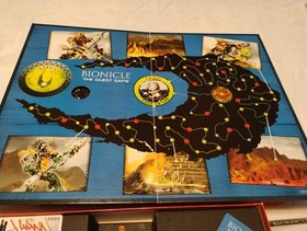 2006 Lego Bionicle The Quest Board Game w/Instructions & Box Complete 