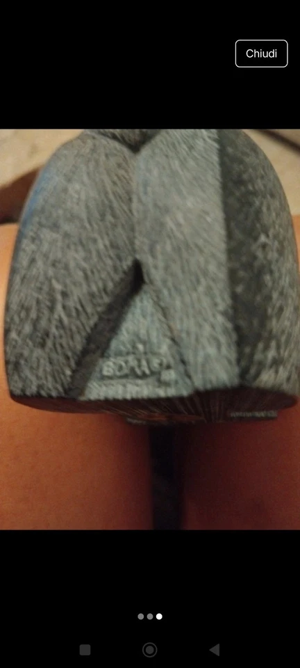 Statua  Scultura Orso Nero Nativo Americano  - Immagine 3 di 3