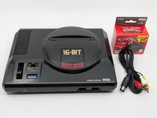 Sega Mega Drive HAA-2510 Console w/ Controller AV Cable AC Adapter Tested Japan