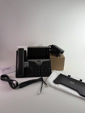 Cisco CP-8861 IP VoIP Desk Phone Open Box Tested Working Stand Included