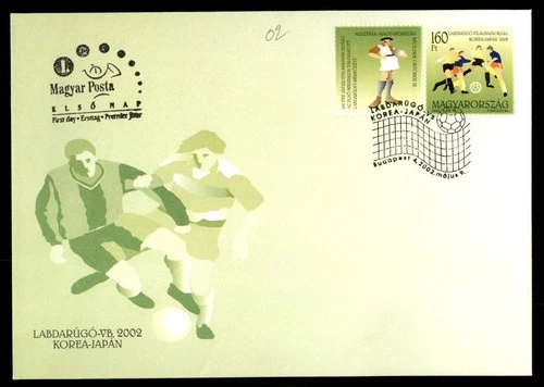 Mayfairstamps Hungary FDC 2002 Soccer Korea and Japan First Day Cover aaw_94643