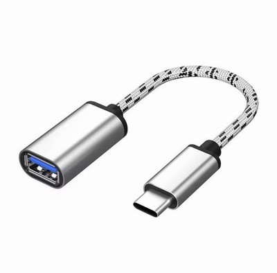 USB-C Type C Male to USB  Type A Female OTG Adapter Converter Cable